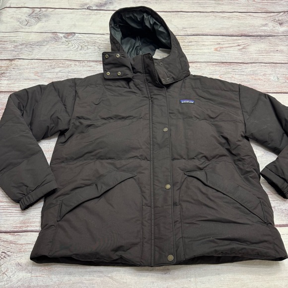 Patagonia Women’s Downdrift Jacket Black Puffy Coat Size XL NEW - Picture 3 of 10